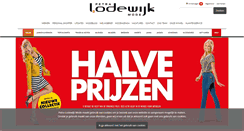 Desktop Screenshot of petralodewijkmode.nl